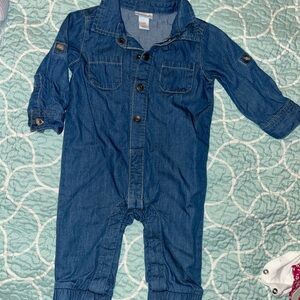 Cat & Jack Blue Baby Outfit